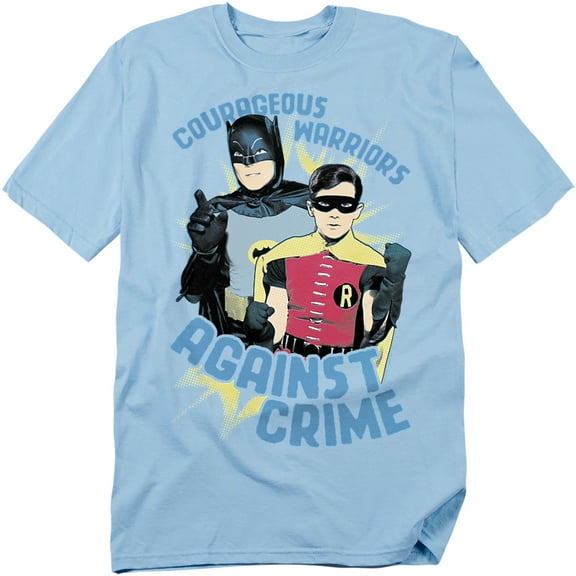 Batman Classic TV T-Shirt Courageous Warriors Unisex Graphic Tee For Men & Women