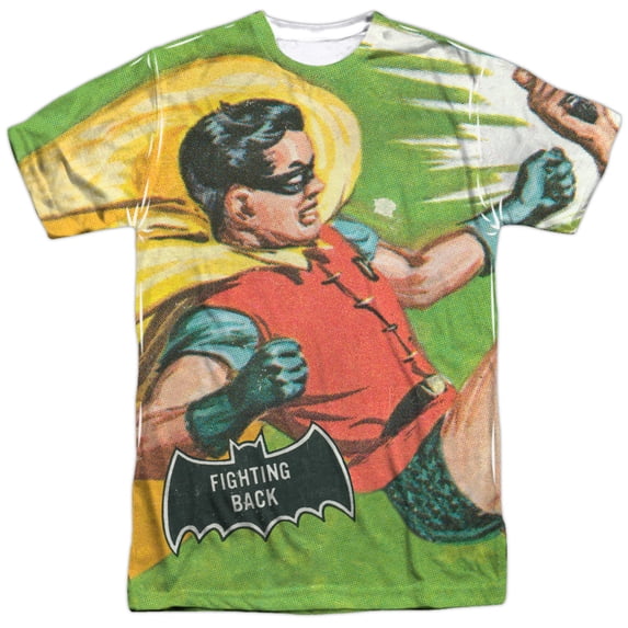 Batman Classic Tv - Fighting Back - Short Sleeve Shirt - Medium