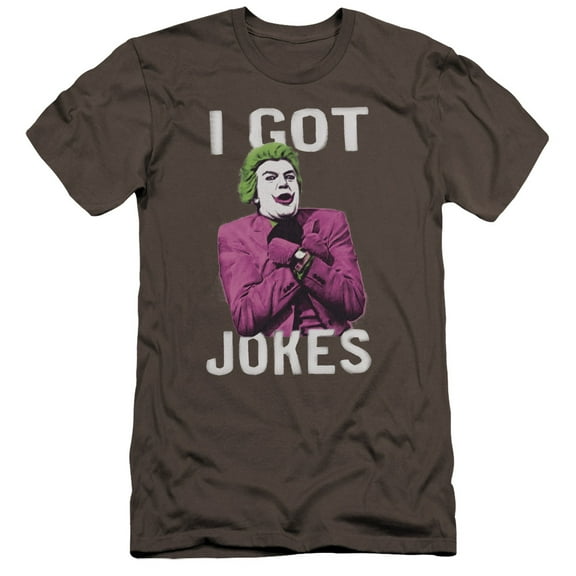 Batman Classic Tv - Got Jokes - Premium Slim Fit Short Sleeve Shirt - XX-Large