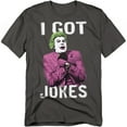 thumbnail image 1 of Batman Classic TV T-Shirt Got Jokes Unisex Graphic Tee For Men & Women Charcoal, 1 of 7