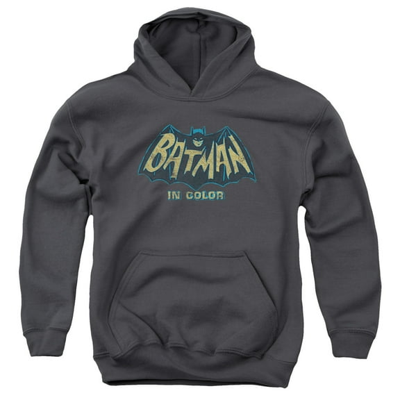 Batman Classic Tv - In Color - Youth Hooded Sweatshirt - Medium