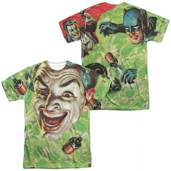 Batman Classic Tv - Laugh Gas (Front/Back Print) - Short Sleeve Shirt - Medium