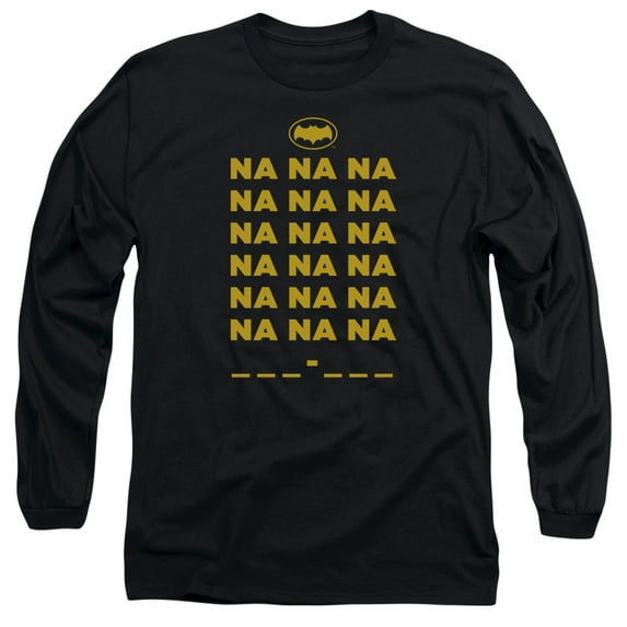 Batman Classic Tv - Na Na Na - Long Sleeve Shirt - XX-Large