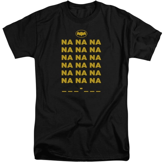 Batman Classic Tv - Na Na Na - Tall Fit Short Sleeve Shirt - X-Large