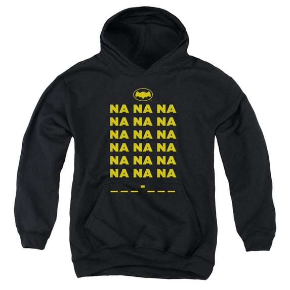 Batman Classic Tv - Na Na Na - Youth Hooded Sweatshirt - Large