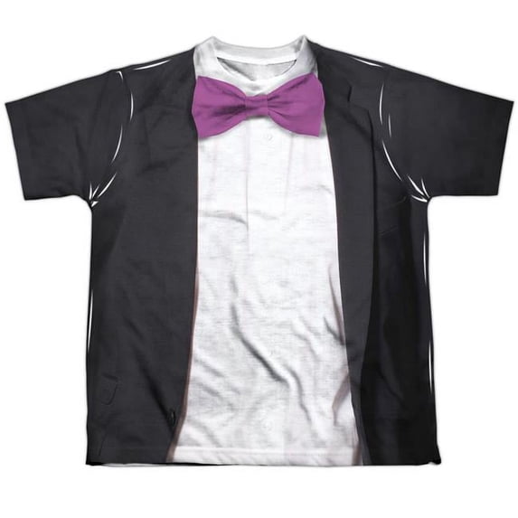 Batman Classic Tv - Penguin Uniform (Front/Back Print) - Youth Short Sleeve Shirt - Medium