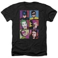 thumbnail image 1 of Batman Classic Tv - Pop Cast - Heather Short Sleeve Shirt - Medium, 1 of 2