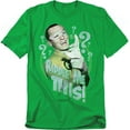thumbnail image 1 of Batman Classic TV T-Shirt Riddle Me This Unisex Graphic Tee For Men & Women, 1 of 7