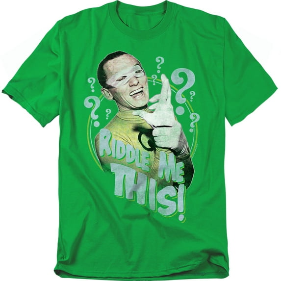 Batman Classic TV T-Shirt Riddle Me This Unisex Graphic Tee For Men & Women
