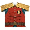 thumbnail image 1 of Batman Classic Tv - Robin Costume - Youth Short Sleeve Shirt - Large, 1 of 2