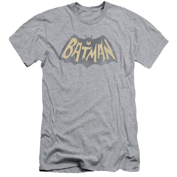 Batman Classic Tv - Show Logo - Slim Fit Short Sleeve Shirt - XX-Large