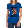 thumbnail image 1 of Batman Classic Tv Since 66 Women's T Shirt, Royal, Small, 1 of 6