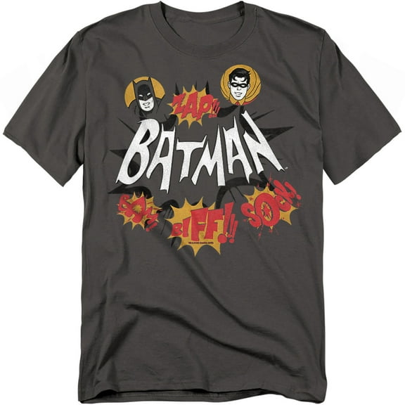 Batman Classic TV T-Shirt Sound Effects Unisex Graphic Tee For Men & Women