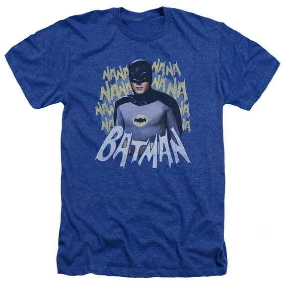 Batman Classic Tv - Theme Song - Heather Short Sleeve Shirt - Small