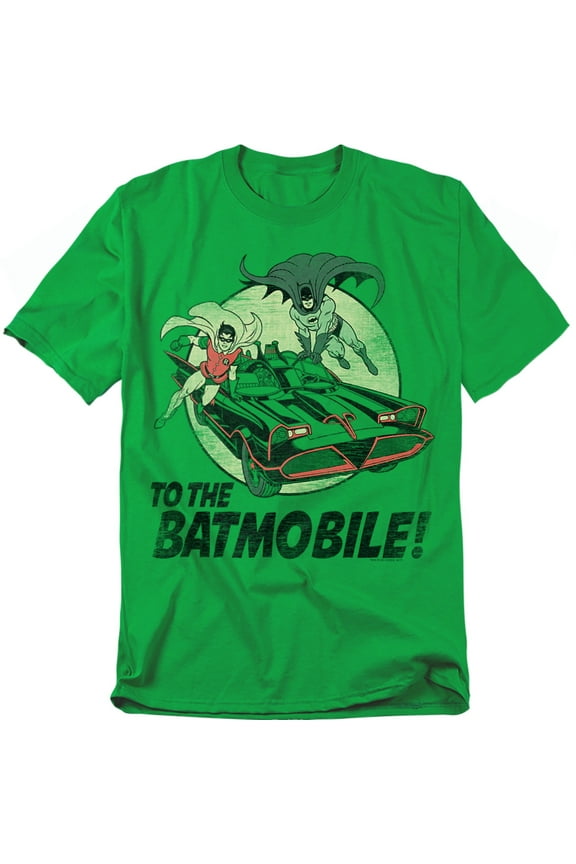 Classic TV T-Shirt To The Batmobile Unisex Graphic Tee For Men & Women