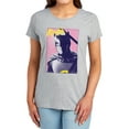 thumbnail image 1 of Batman Classic Tv Wayne 80S Women's T Shirt, Athletic Heather, Small, 1 of 6