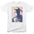 thumbnail image 1 of Batman Classic Tv-Wayne 80s - Short Sleeve Adult 18-1 Tee - White, 5X, 1 of 1