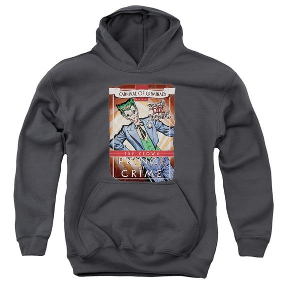 Batman - Clown Prince - Youth Hooded Sweatshirt - Small