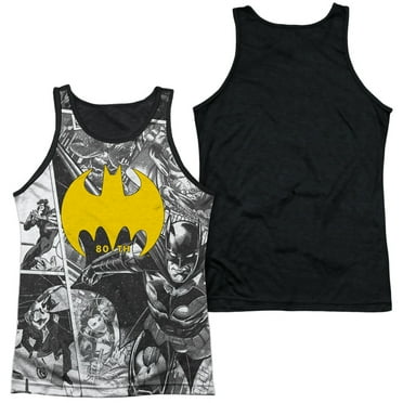 Batman - Collage - Black Back Tank Top - XXX-Large