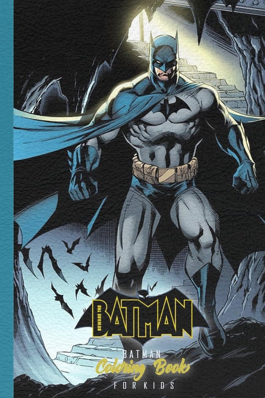 Batman Coloring Book for Kids : Great Coloring Pages For Batman fans ...