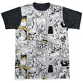 thumbnail image 1 of Batman Comic All Over Unisex Adult Halloween Costume Sublimated T Shirt, 1 of 4