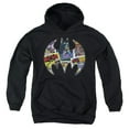 thumbnail image 1 of Batman Comic Bat Kids Pull-Over Hoodie (Large) for Youth Boys and Girls, Black, 1 of 5