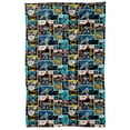 thumbnail image 1 of Batman Comic Pattern Fleece Blanket 36' x 58',Comic Pattern, 1 of 3