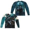 thumbnail image 1 of Batman - Coming For You (Front/Back Print) - Regular Fit Long Sleeve Shirt - Small, 1 of 2