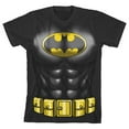 thumbnail image 1 of Batman Cosplay Toddler Boy's Charcoal T-shirt-3T, 1 of 2