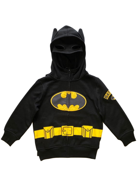 Batman Costume Caped Zip Hoodie (Little & Big Boys)