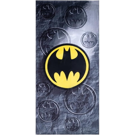 Franco Collectibles Batman Super Soft Cotton Bath/Pool/Beach Towel, 60 in x 30 in, Official WB Product