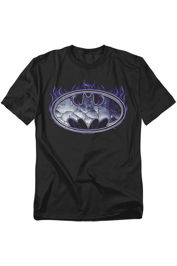 Cracked Shield Mens Short Sleeve Shirt