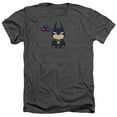 thumbnail image 1 of Batman Men's Cute Batman Heather T-shirt Small Charcoal, 1 of 2