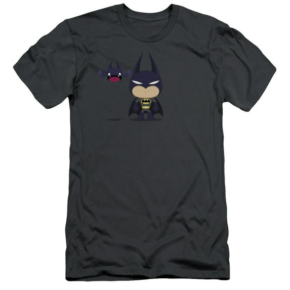 Batman - Cute Batman - Slim Fit Short Sleeve Shirt - X-Large