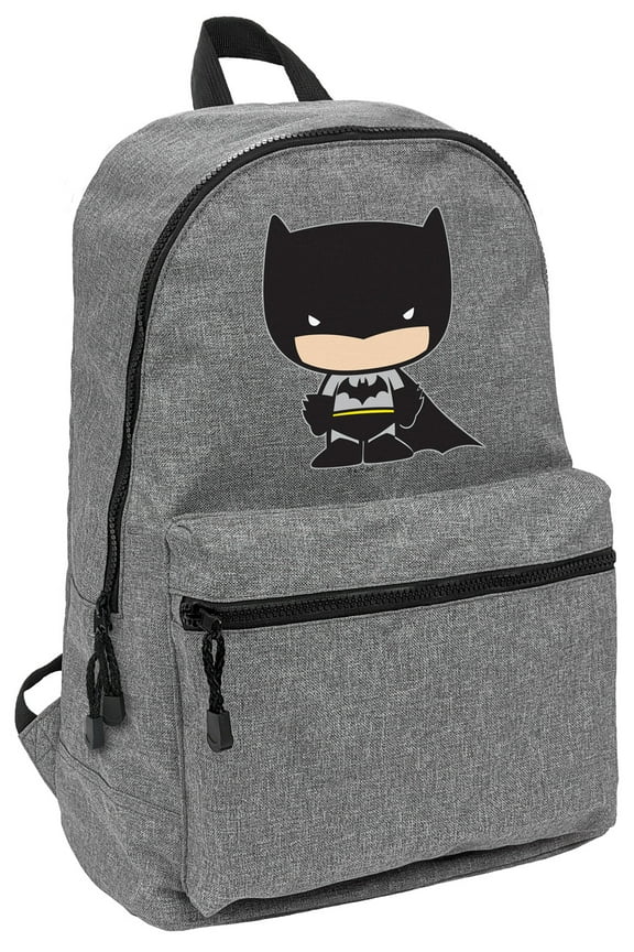 Batman Cute Chibi Character Lightweight Backpack for Work School Daily Use Packable for Travel