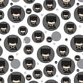 thumbnail image 1 of Batman Cute Chibi Character Premium Gift Wrap Wrapping Paper Roll, 1 of 5