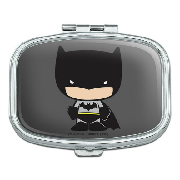 Batman Cute Chibi Character Rectangle Pill Case Trinket Gift Box