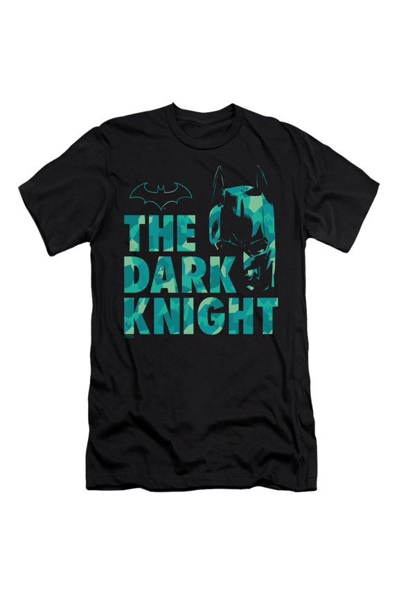 Batman - Cutting Pattern - Premium Slim Fit Short Sleeve Shirt - Medium