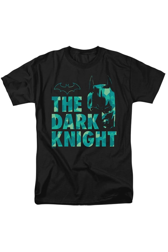 Batman Cutting Pattern S/S Adult 18/1 T-Shirt Black