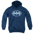 thumbnail image 1 of Batman - Cyber Bat Shield - Youth Hooded Sweatshirt - Small, 1 of 2