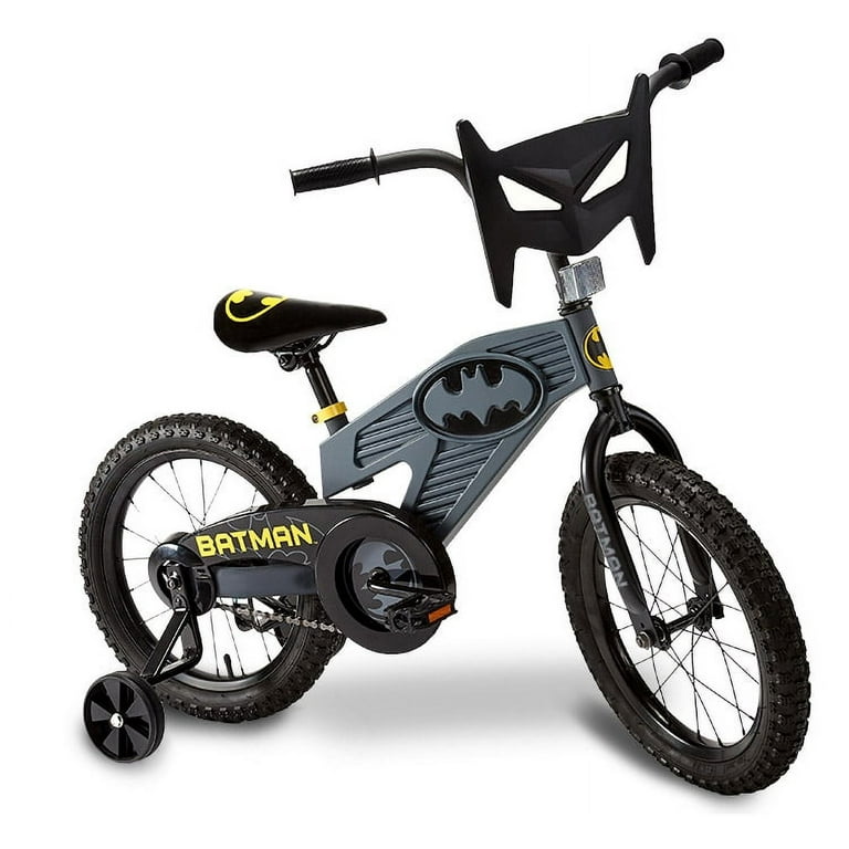 Batman bike with stabilisers on sale