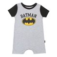 thumbnail image 1 of Batman DC Comics Baby Boys Romper, 1 of 1