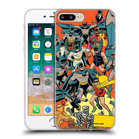 Batman DC Comics Iconic Comic Book Costumes Detective Comics 1000 Robin Soft Gel Case Compatible with Apple iPhone 7 Plus / iPhone 8 Plus
