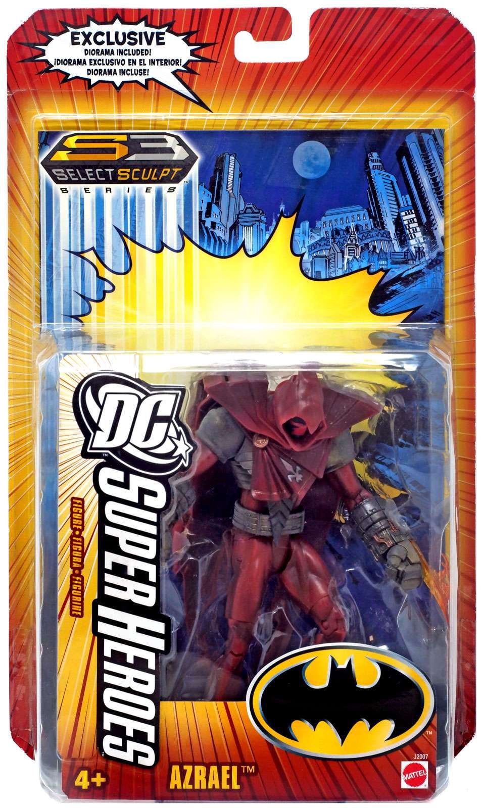 Batman DC Super Heroes Series 3 Azrael Action Figure - Walmart.com