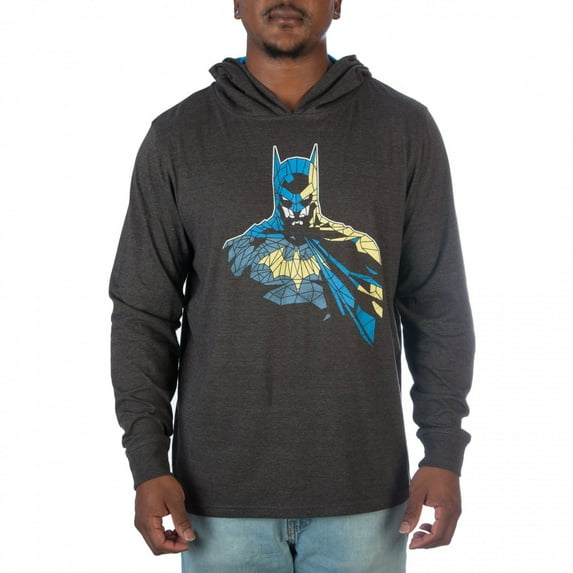 Batman Dark Knight Character Heather Hoodie-Small