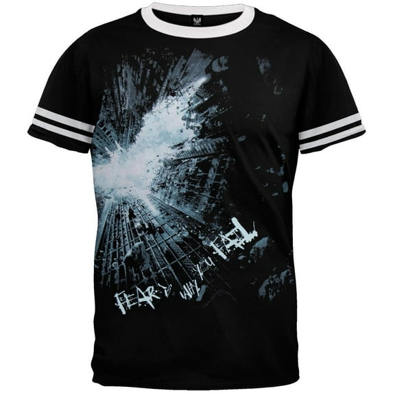 Batman - Dark Knight Fear Ringer T-Shirt - X-Large