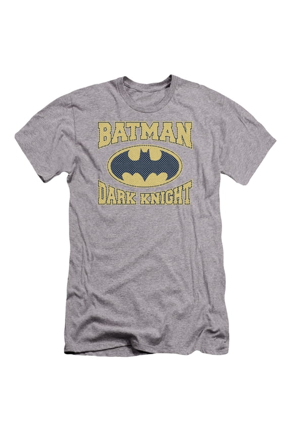 Batman - Dark Knight Jersey - Premium Slim Fit Short Sleeve Shirt - Small