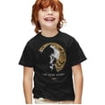 thumbnail image 1 of Batman Dark Knight Moon Kids T Shirt (Small) for Youth Toddler Boys and Girls, Black, 1 of 5