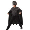 thumbnail image 1 of Batman Dark Knight Muscle Chest Shirt Set Costume for Kids, 1 of 2