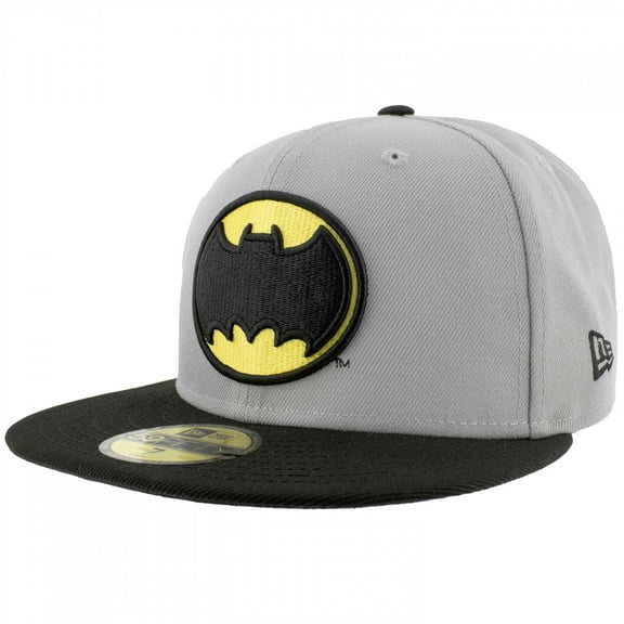 Batman Dark Knight Returns Frank Miller 1986 Logo New Era 59Fifty Fitted Hat-8 Fitted